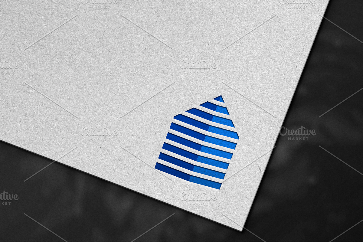Separate Home Logo Template, a Branding & Logo Template by IndraSign (Photo 1 of 3)