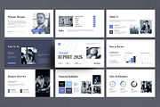 Modern Annual Report Presentation, a Presentation Template by MightyDesign (Thumbnail 1 of 8)