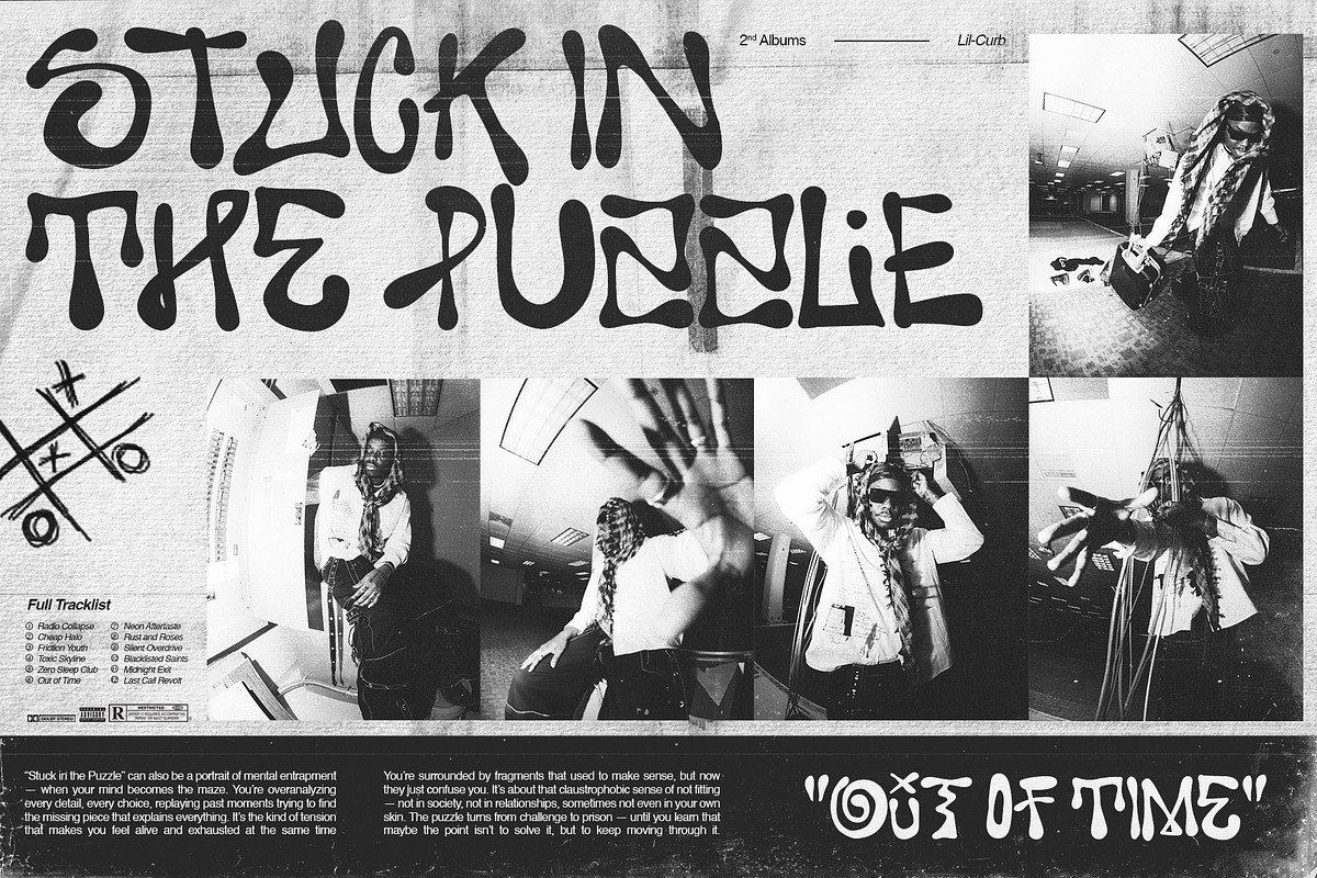 Crows: Urban Energy in Typeface Form, a Handwritten Font by Any-Type® Foundry (Photo 10 of 12)