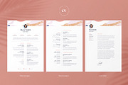 Mary | CV / resume template, a Resume Template by CV house (Thumbnail 3 of 5)