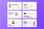 Cream Agency Services PPT, a Presentation Template by Aiyari Graphic (Thumbnail 3 of 5)