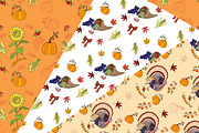 Thanksgiving Day Patterns, a Pattern Graphic by Nataliapiache (Thumbnail 2 of 2)