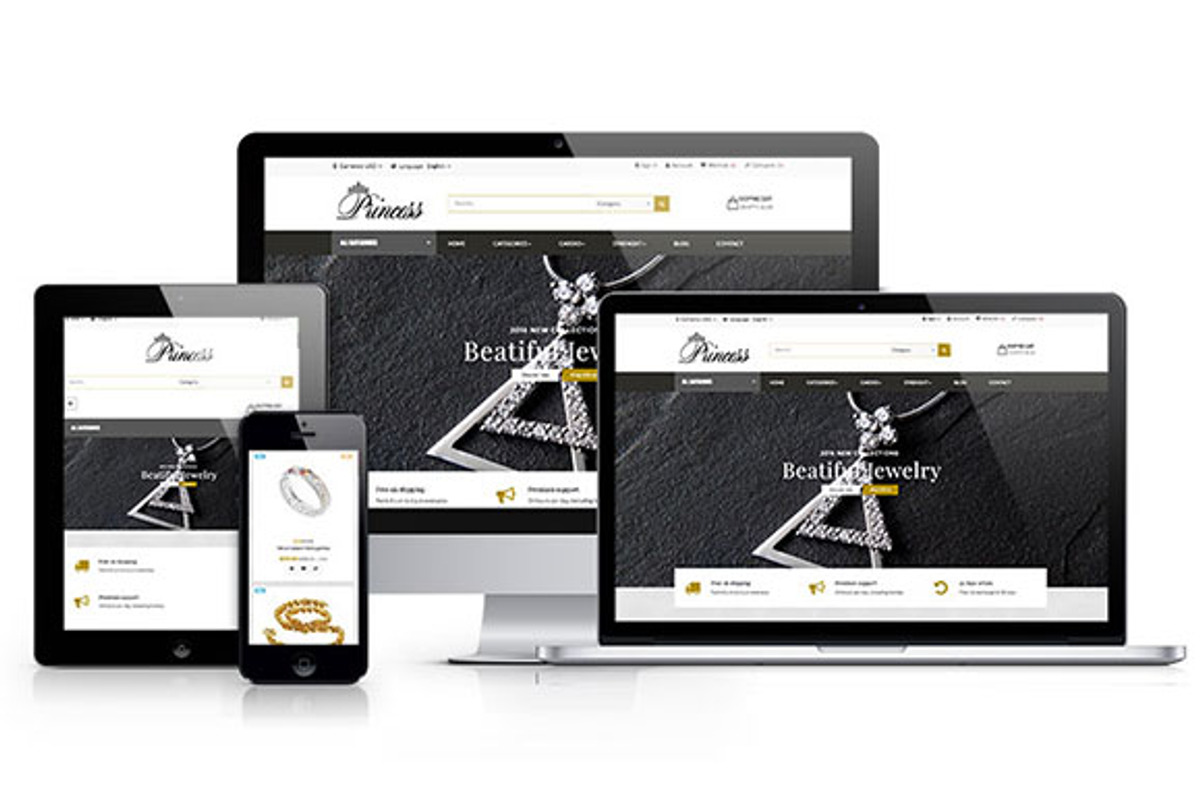 AP Princess Prestashop Theme, a Websites & App Template by apollotheme