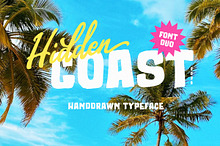 Hidden Coast – Retro Surf Font Duo
