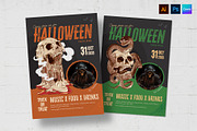 Halloween Flyer Template, a Flyer Template by BrandPacks (Thumbnail 1 of 5)