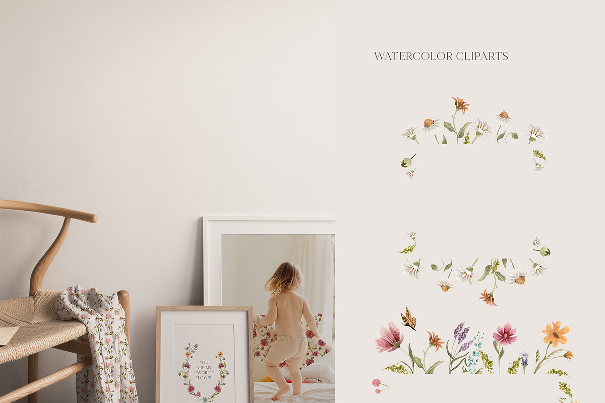 Wildflower Tiny Bright florals, a Decorative Illustration by Grace Noboa Illustrations (Photo 3 of 11)