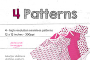 Girlie Doodles Design Set, a Decorative Illustration by Maggie Stilwell Design (Thumbnail 6 of 7)