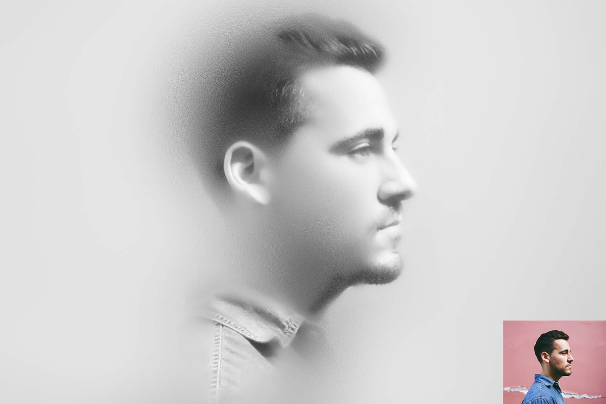 Glass Effect Photoshop Action, an Action Add-On by MRI STUDIO (Photo 7 of 16)
