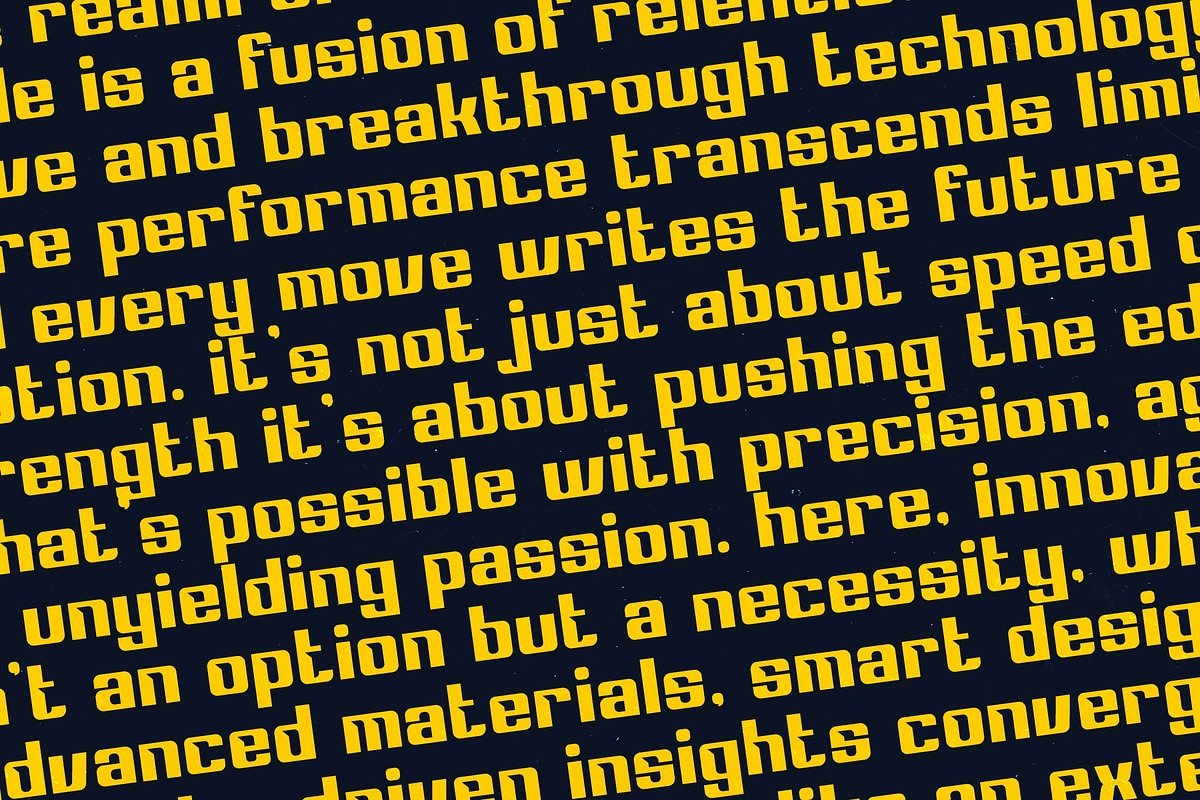 Drivery Enrich Futuristic Font, a Sans Serif Font by timelesstype.co (Photo 15 of 20)