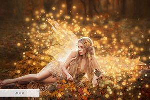 Miracle Glitters Photoshop Overlays