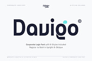 Davigo – Corporate Logo Font, a Sans Serif Font by Lettertype Studio (Thumbnail 1 of 11)