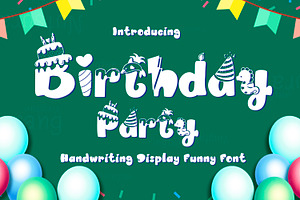 Birthday Party Font