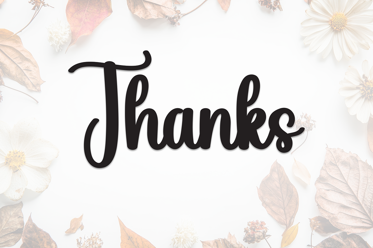 Autumn | Script Font, a Handwritten Font by Scratchones (Photo 9 of 9)