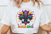Fleur De Lis Yarn Png Mardi Gras, an Illustration by designcity5 (Thumbnail 5 of 9)