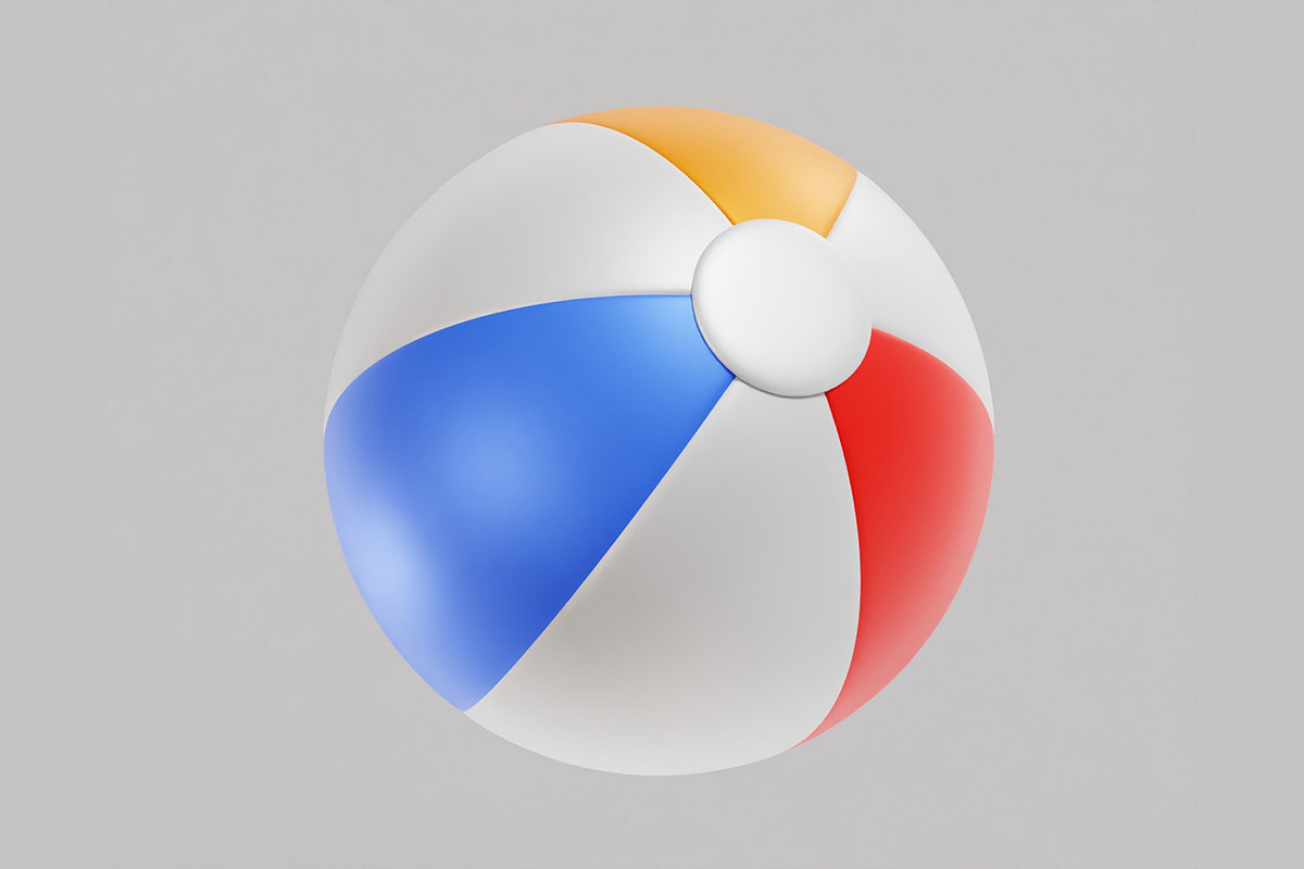 Beach Ball, an Object 3D Model by fahad121 (Photo 2 of 7)