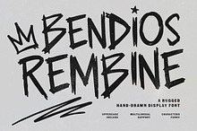 Bendios Rembine - Rugged Hand-Drawn
