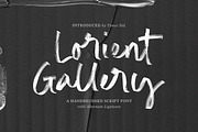 Lorient Gallery Font, a Handwritten Font by Timurtype (Thumbnail 1 of 7)