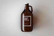 Growler Beer Bottle Mock-Up, a Household Mockup by TSOBG (Thumbnail 26 of 33)