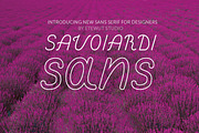 Savoiardi Sans, a Script Font by Etewut (Thumbnail 1 of 5)