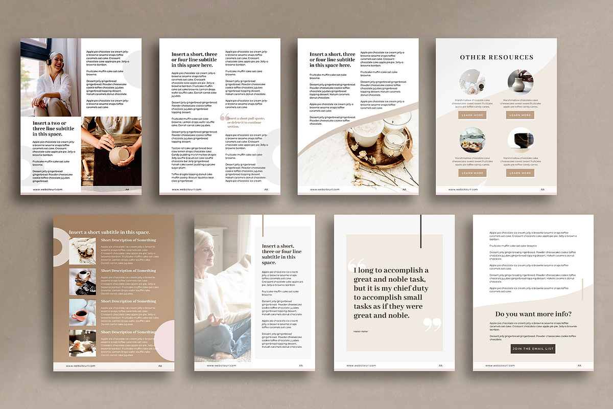 eBook Canva Template | Nordic, a Magazine Template by Studio Sugoi (Photo 5 of 9)