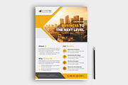 Corporate Business Flyer Template, a Flyer Template by GraphicsBurg (Thumbnail 1 of 3)