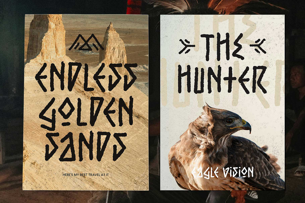 Ancient Curse, a Handwritten Font by Arterfak Project (Photo 7 of 13)
