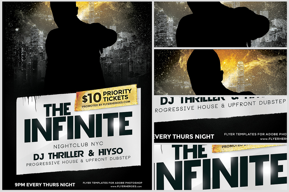 The Infinite Flyer Template, a Flyer Template by FlyerHeroes