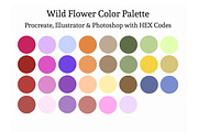 Color Palettes Procreate Illustrator, a Palette Add-On by Atelier Fem (Thumbnail 6 of 12)