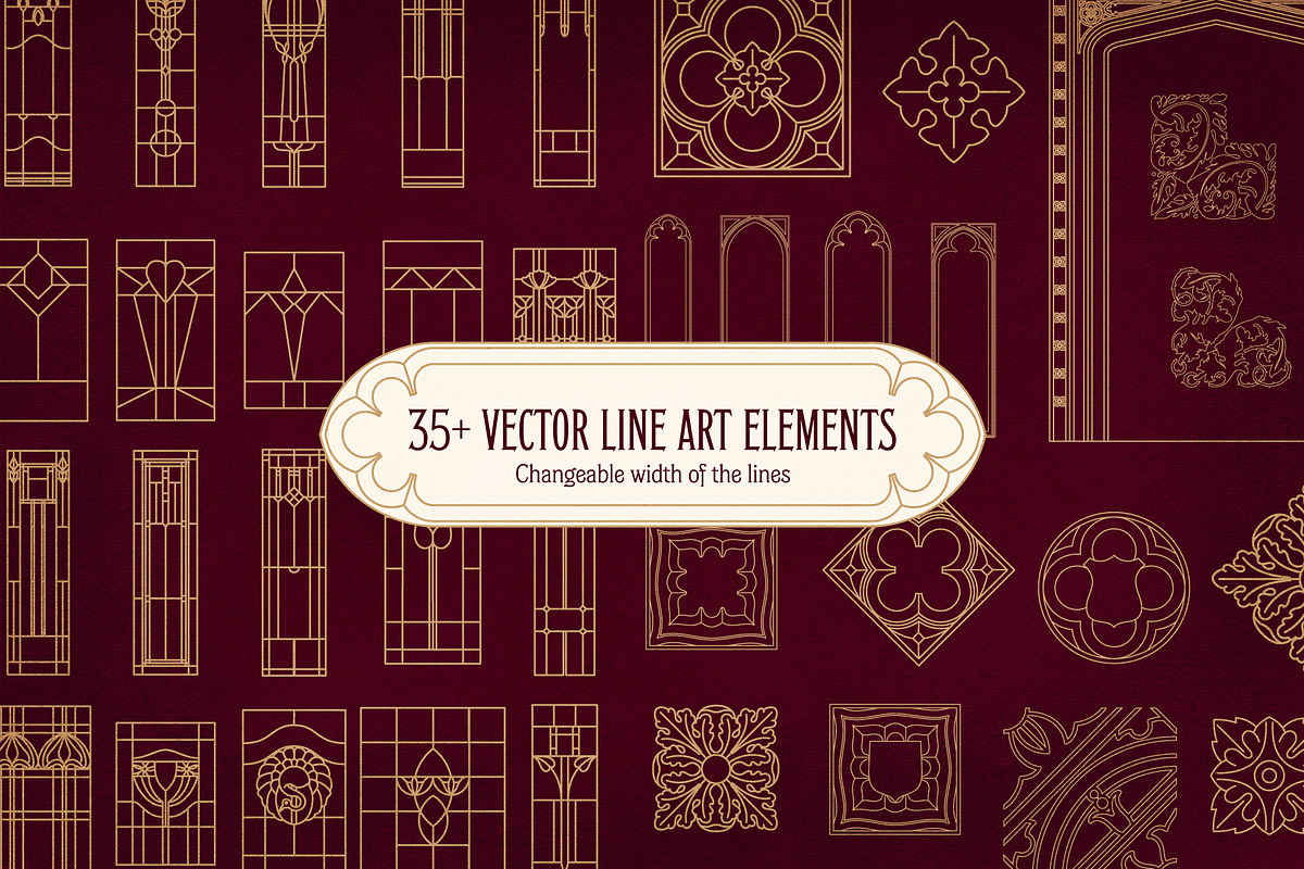 Classic Fonts & Illustration Bundle, a Font by Heritage Type Co. (Photo 12 of 12)