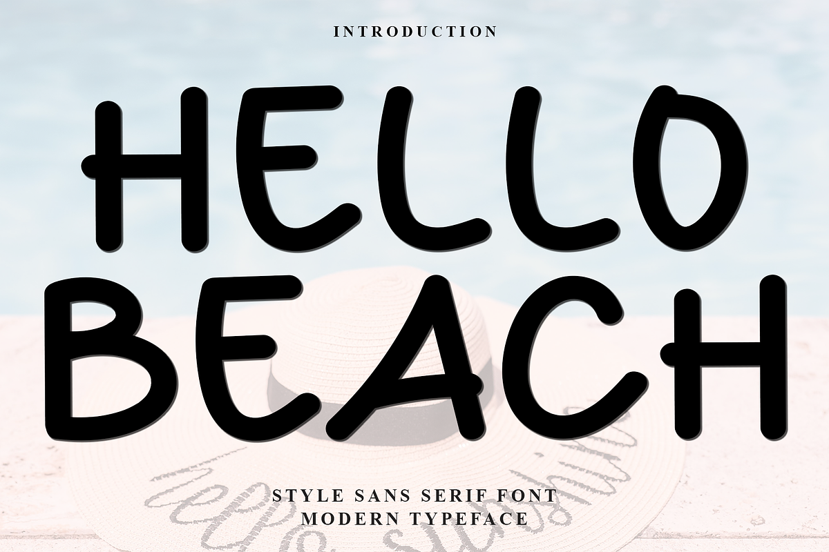 Hello Beach, a Script Font by FreshTypeINK (Photo 1 of 7)