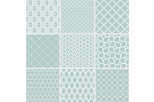 Set of Geometric Modern Vector, a Pattern Graphic by FineArtStudio