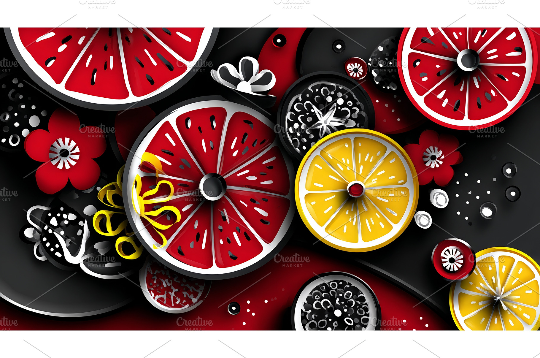 Modern abstract design featuring a, an Abstract Photo by ZinetroN
