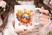 Funky Summer Clipart, an Illustration by RobertsArt (Thumbnail 3 of 7)