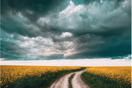 Dark Dramatic Rain Cloudy Sky Above, a Nature Photo by Our Amazing World