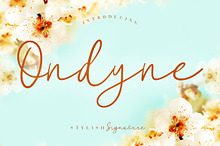 Ondyne Stylish Wedding Font