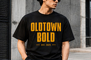 Oldtown Bold - Sans Bold font, a Sans Serif Font by Limited.studio (Thumbnail 2 of 5)