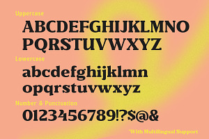 Bountyman Typeface