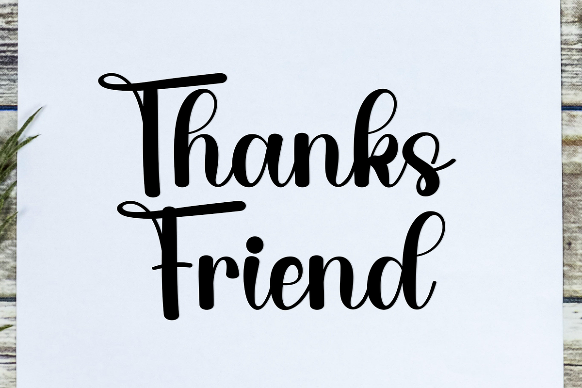 Something Vintage, a Handwritten Font by InermediaSTUDIO (Photo 6 of 8)