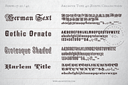 40 Archive Fonts Collection, a Script Font by Archive Type Fonts (Thumbnail 7 of 12)