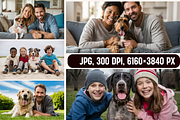 Dogs and Their Human Family Photos, an Animal Photo by PrintHaven Designs (Thumbnail 2 of 7)