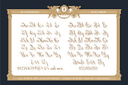 Hermitage Fonts and Illustrations, a Font by Heritage Type Co. (Thumbnail 8 of 15)
