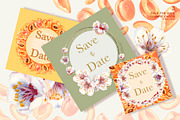 Apricot Fruits & Flowers, watercolor, a Food Illustration by EL_SUHOVA (Thumbnail 8 of 17)