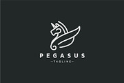 Pegasus Logo, a Branding & Logo Template by Logosava (Thumbnail 2 of 2)