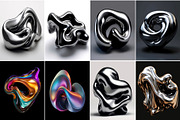 63 Abstract Gradient Shapes Graphic, an Object Graphic by Bilgep_design (Thumbnail 3 of 8)