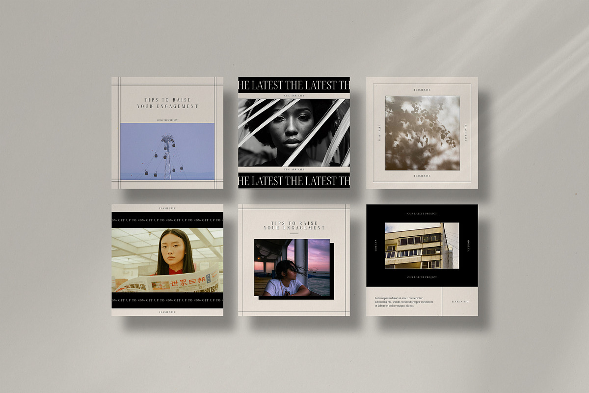 Morena Instagram Kit |Canva/InDesign, a Social Media Template by Peaches Design (Photo 10 of 10)