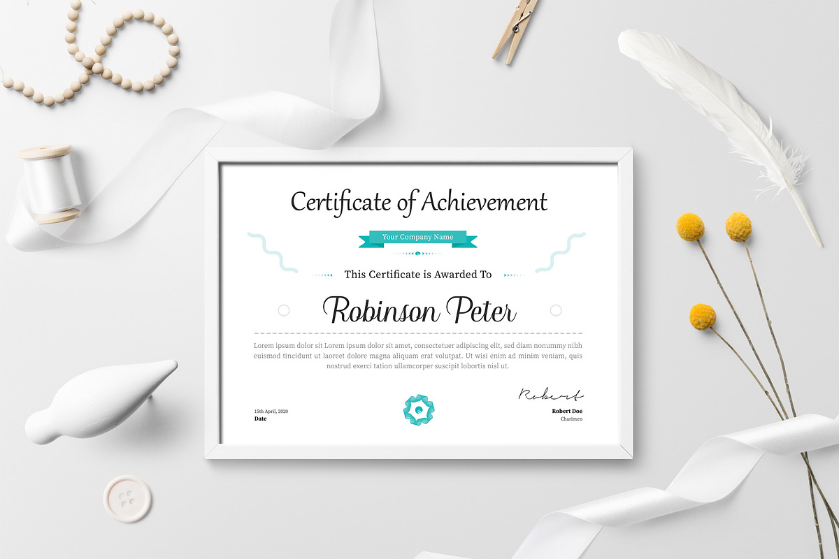 Certificate, a Templates & Theme by ARP Creation (Photo 1 of 5)