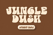 Super Dance Groovy Font, a Slab Serif Font by RantautypeStudio (Thumbnail 13 of 15)