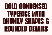 Yotsuba - Bold Condensed Display Fon, a Sans Serif Font by Pekotype (Thumbnail 2 of 15)
