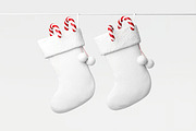 Christmas Stocking Mockup, a Product Mockup by zpackcreative (Thumbnail 2 of 4)