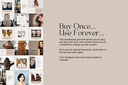 Luxury Hair Salon Instagram Grid, a Social Media Template by Sincerely Media (Thumbnail 6 of 11)